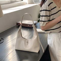 Women Underarm Bag Style Ladies Solid Commuter Handbags Female Shoulder Pack