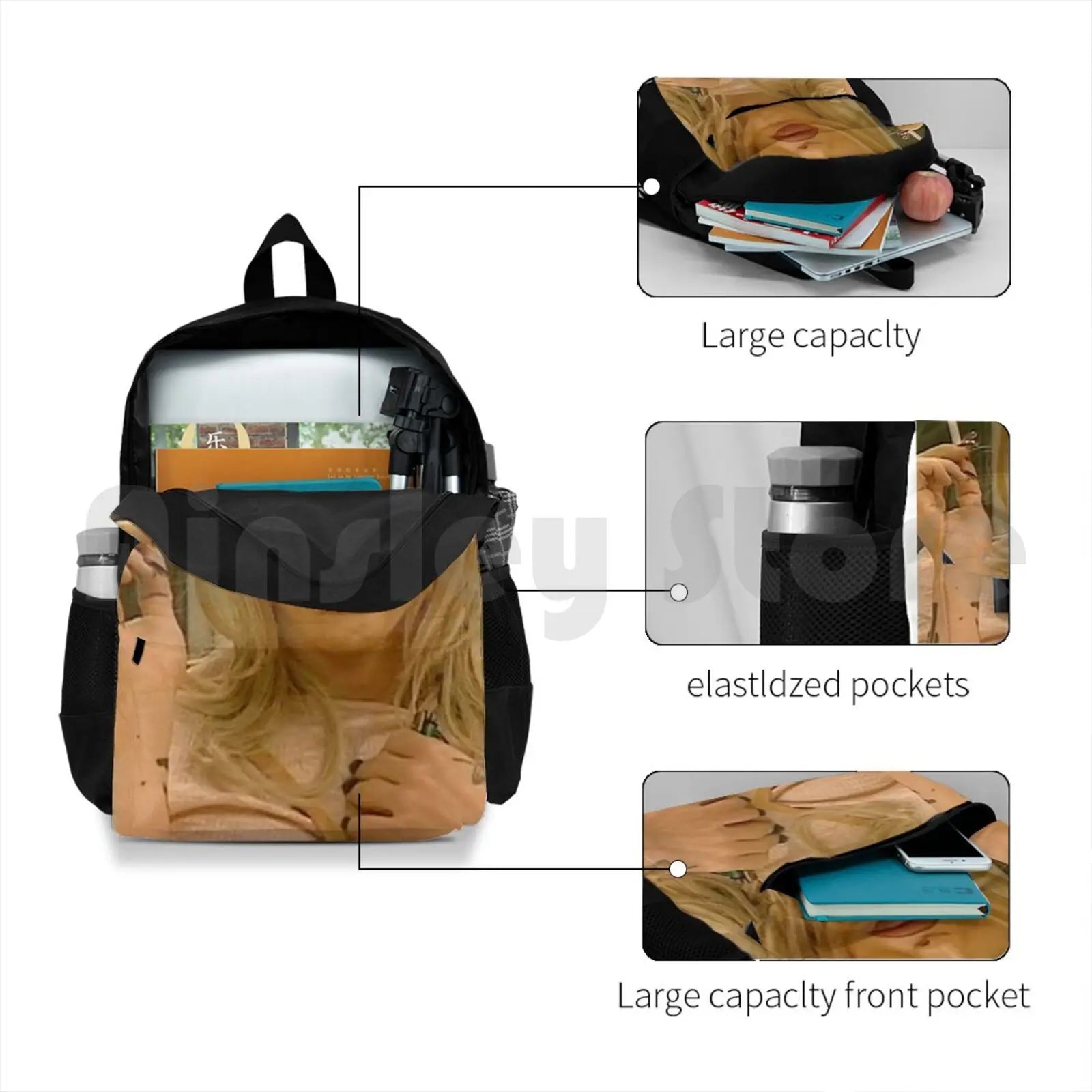 Pete Burns Waterproof Hiking Backpack for Outdoor Camping