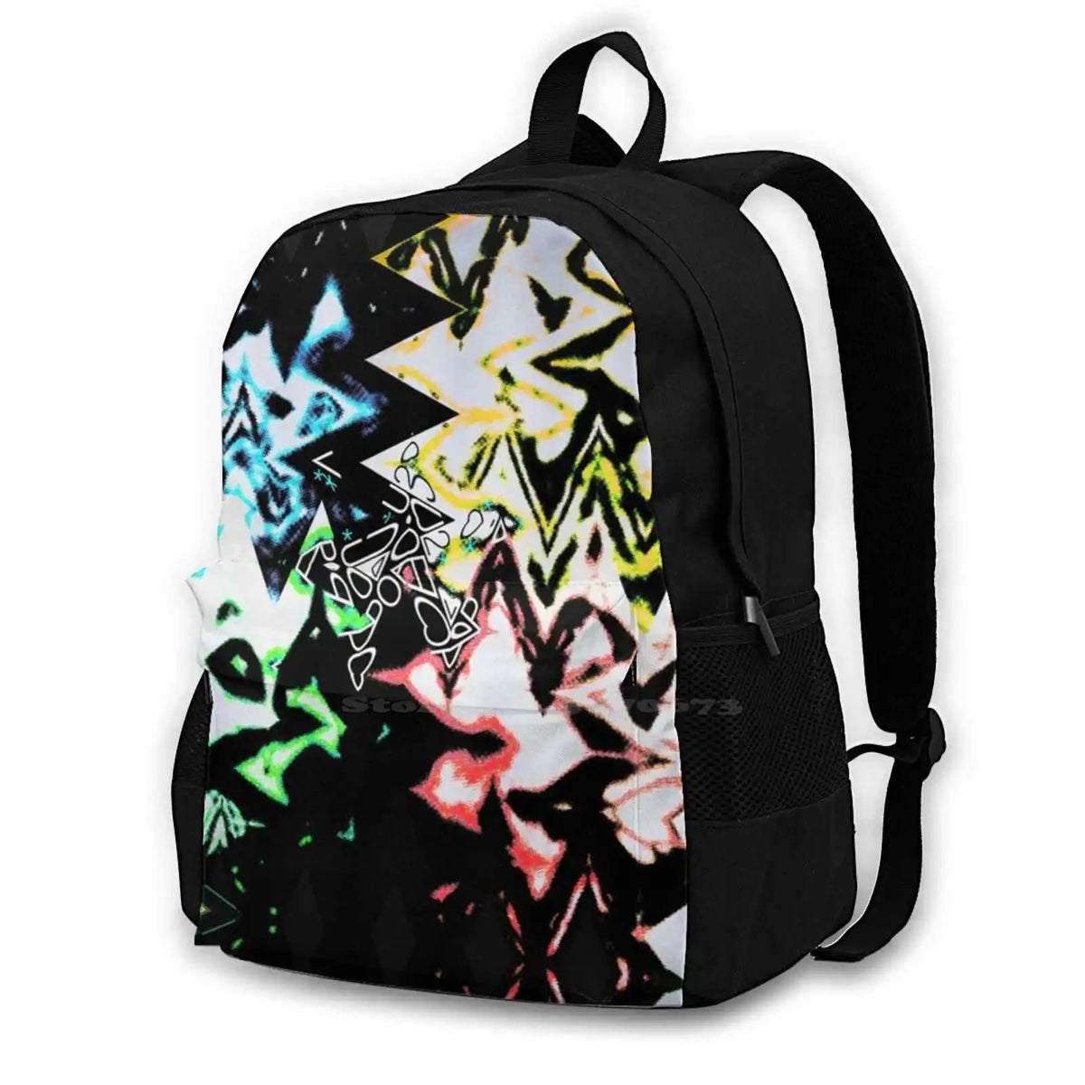 U2 Pop Waves Bag Backpack For Men Women Girls Teenage
