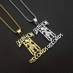Men's Titanium Steel Prisoner Necklace Pendant