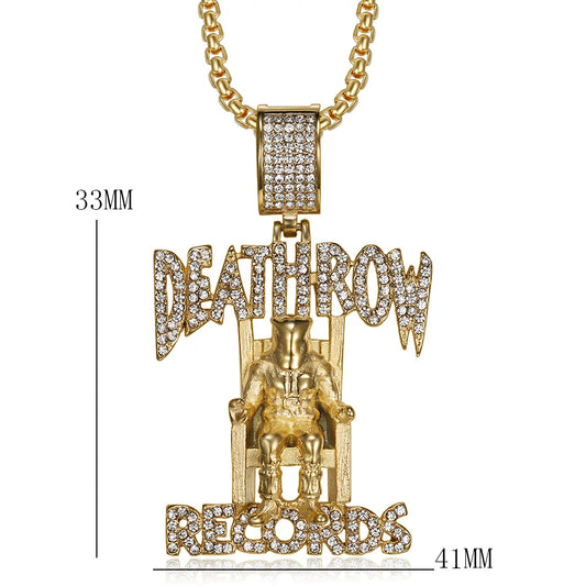 Men's Titanium Steel Prisoner Necklace Pendant