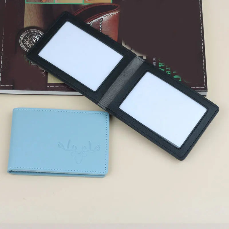 Antlers Pattern Passport Cover Business ID Pass Certificate Folder