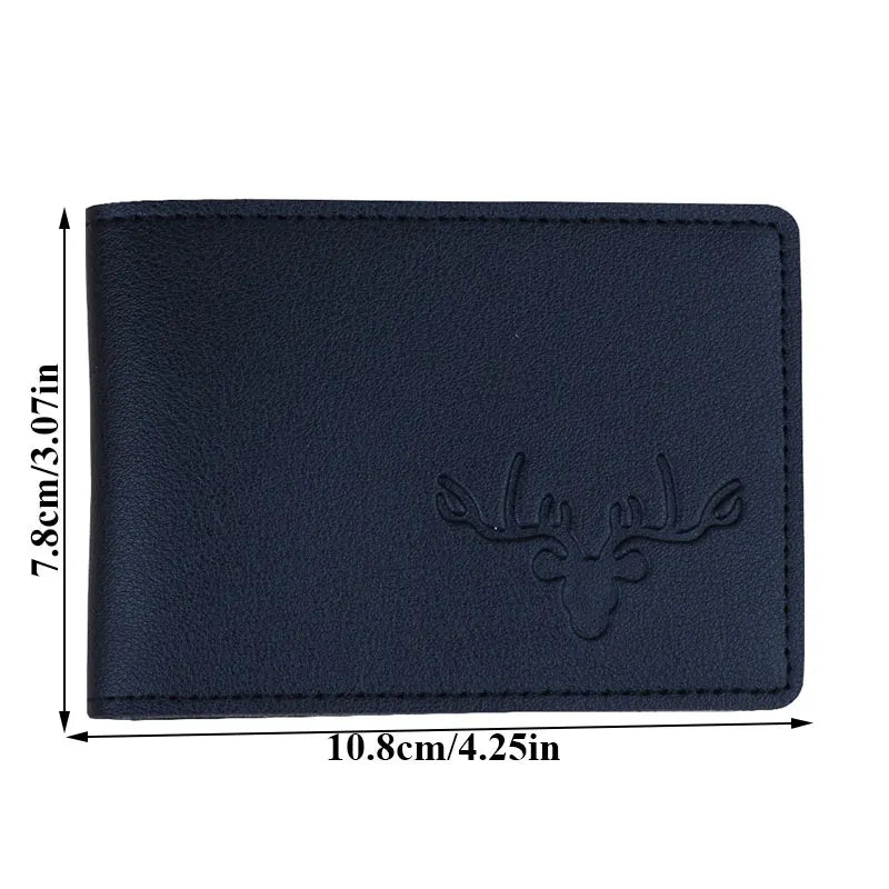 Antlers Pattern Passport Cover Business ID Pass Certificate Folder