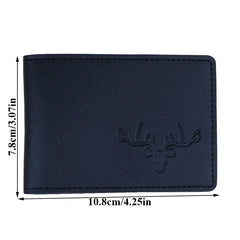 Antlers Pattern Passport Cover Business ID Pass Certificate Folder