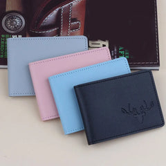 Antlers Pattern Passport Cover Business ID Pass Certificate Folder