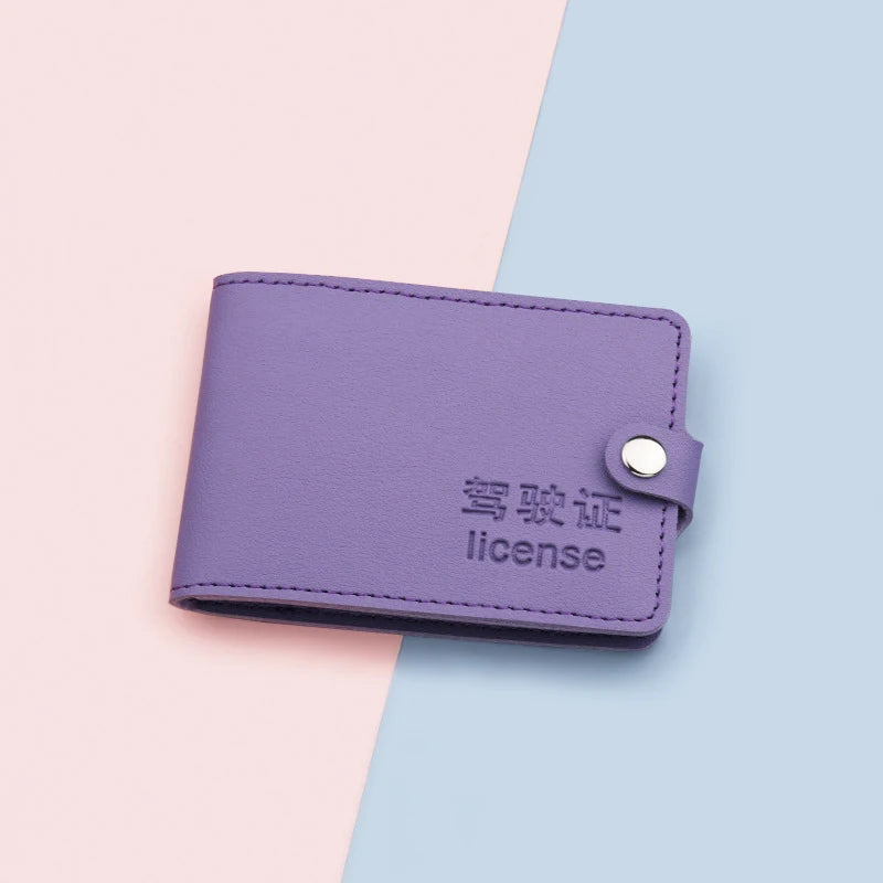 Ultra-Thin Leather Passport Cover Holder