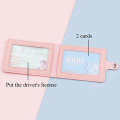 Ultra-Thin Driver Holder Leather Cover Solid Passport Cover
