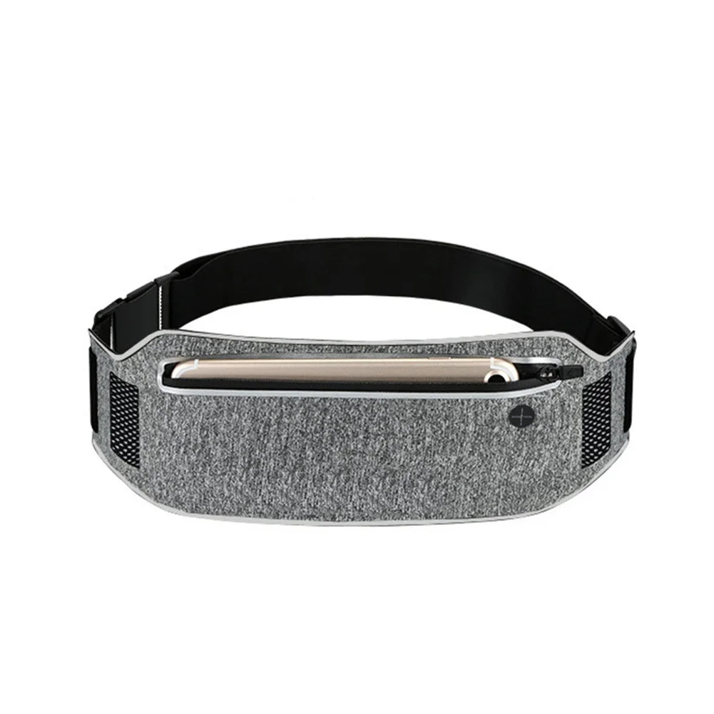 Ultrathin Waist Bum Bag Belt Phone Pouch for Sports Fitness Running