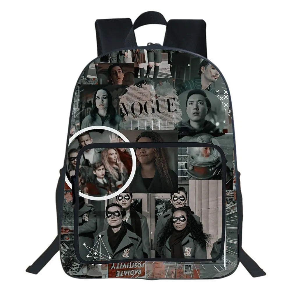 Umbrella Academy Backpack Boy Girl Bag Knapsack