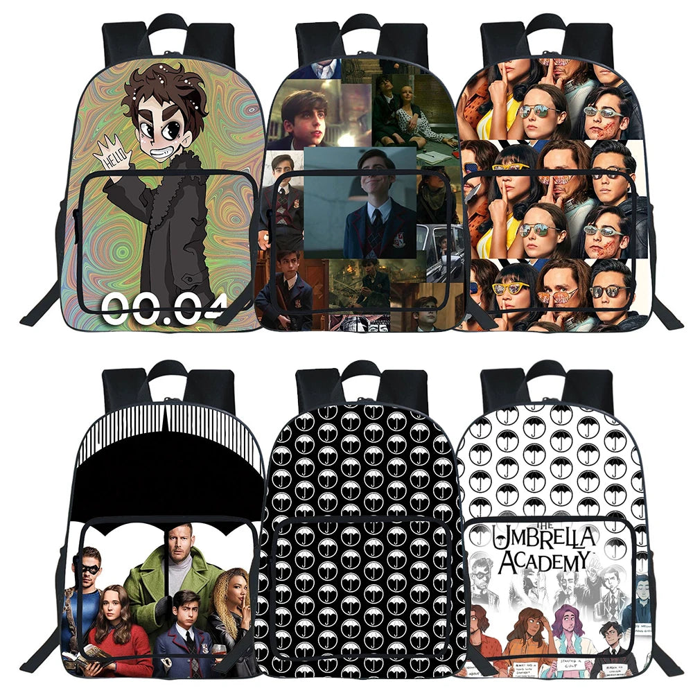 Umbrella Academy Backpack Boy Girl Bag Knapsack