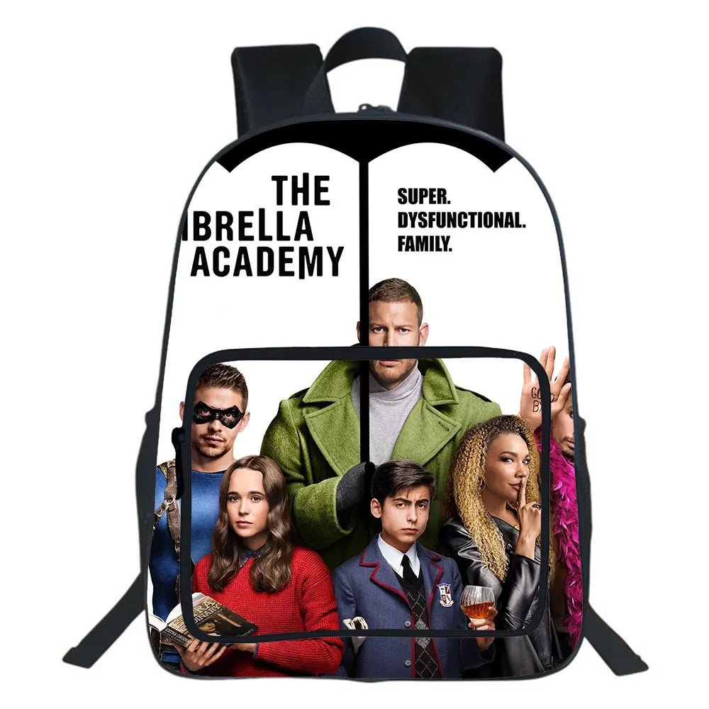 Umbrella Academy Backpack Boy Girl Bag Women Knapsack