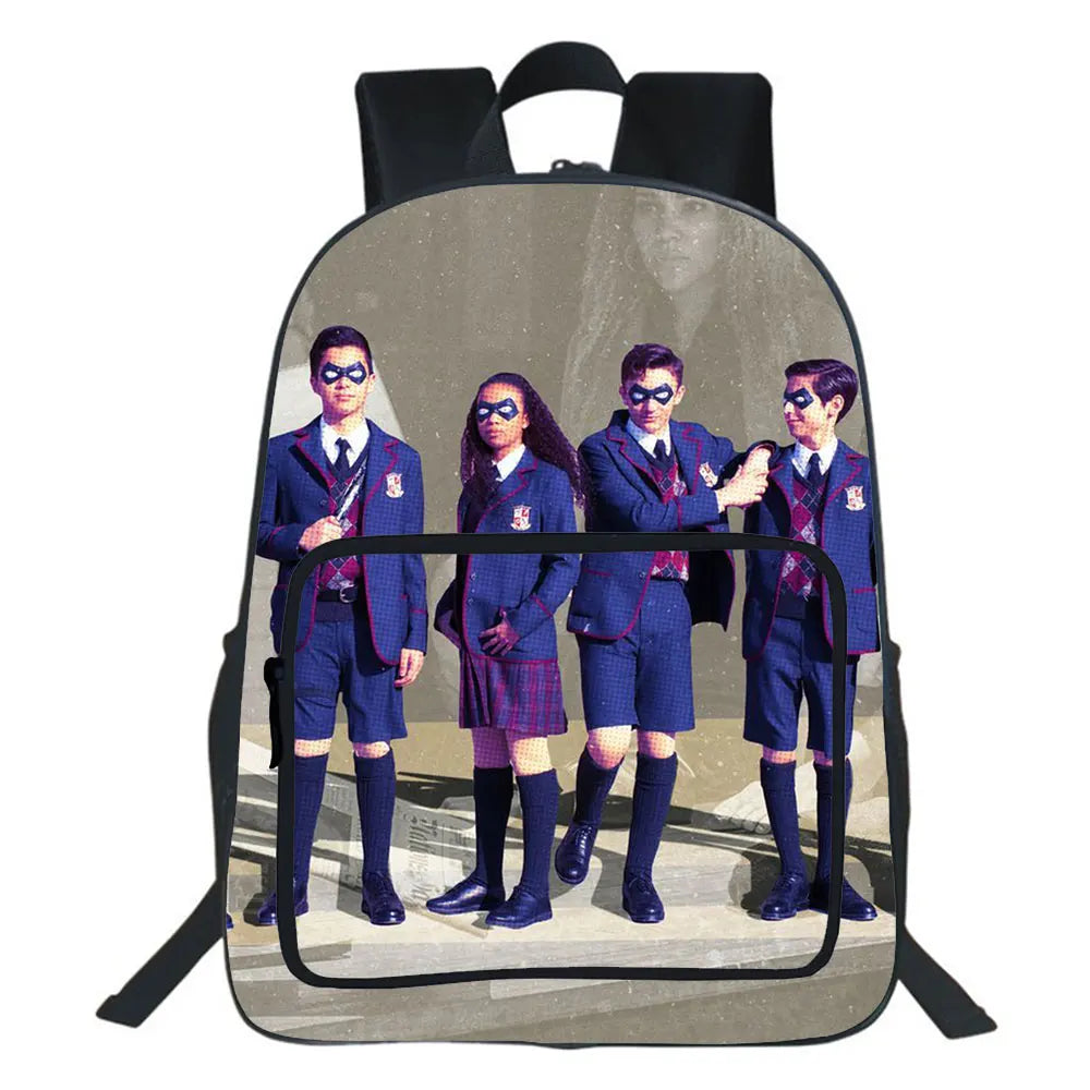 Umbrella Academy Backpack Boy Girl Bag Women Knapsack