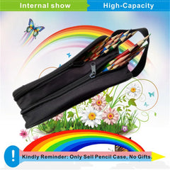 Umbrella Academy Pencil Case Double-layer Pen Bag School Supplies