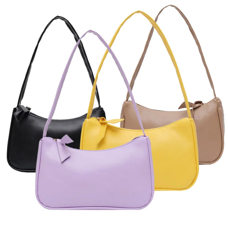 Underarm Bag Retro Totes for Women Vintage Handbag Female