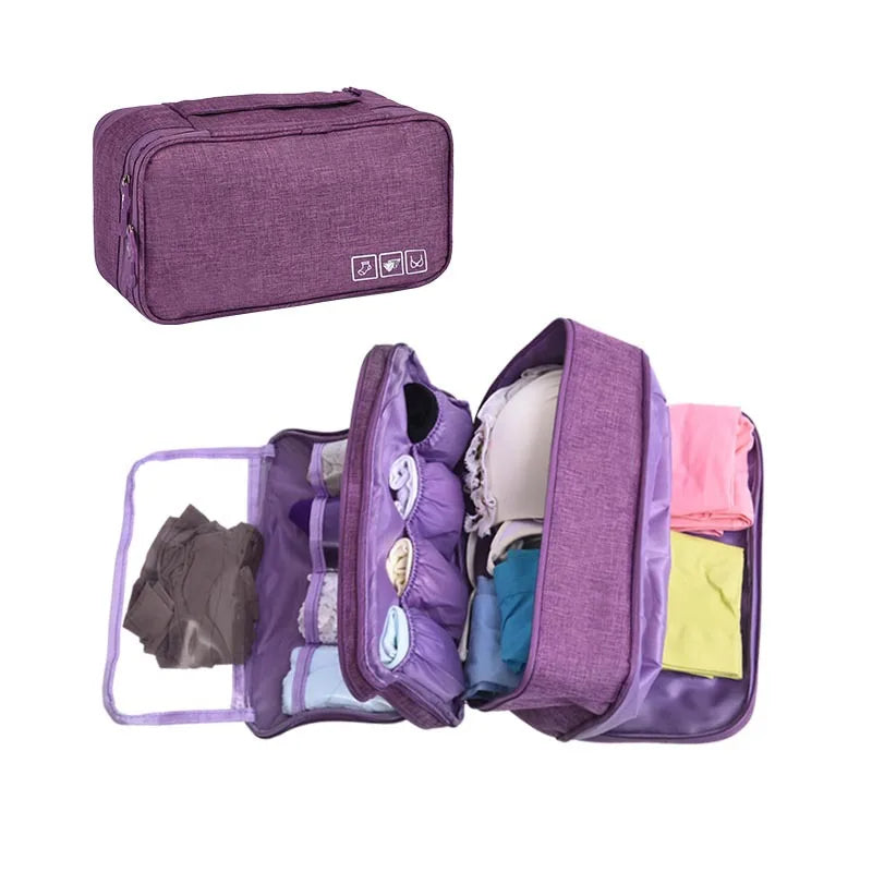 Underwear Storage Bag Travel Bra Organizer Women Men Socks Cosmetics