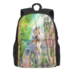 Unicorn Enchanted Forest 2 Backpacks for Men and Women
