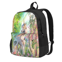 Unicorn Enchanted Forest 2 Backpacks for Men and Women
