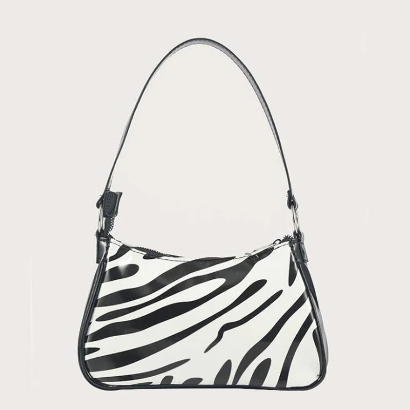 Animal Prints Shoulder Bag Handbags PU Leather Ladies Underarm Bag