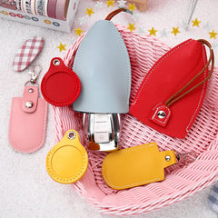 Cartoon Fruits Key Bag PU Leather Key Wallets