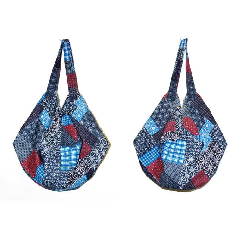 Large Designer Bohemian Women Shoulder Bag Canvas Vintage Hippie Bags