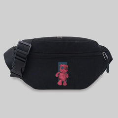 Unisex Casual Bear Series Waist Bag Messenger Chest Bag Sports Bum bag