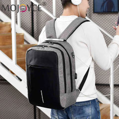 Unisex Business Rucksack with USB Port & Headphone Port