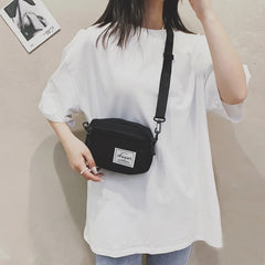 Unisex Fanny Crossbody Women's Bag - Square Shoulder Pack