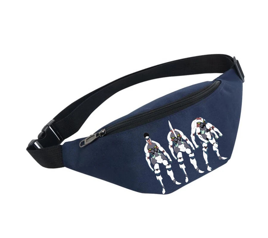 Waterproof Unisex Waist Bag for Tengen Toppa Gurren-Lagan