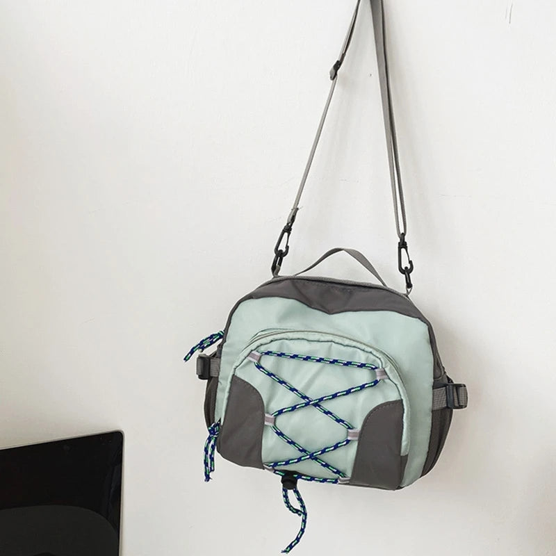 Nylon Backpack Convertible Casual Daypack for Women Men