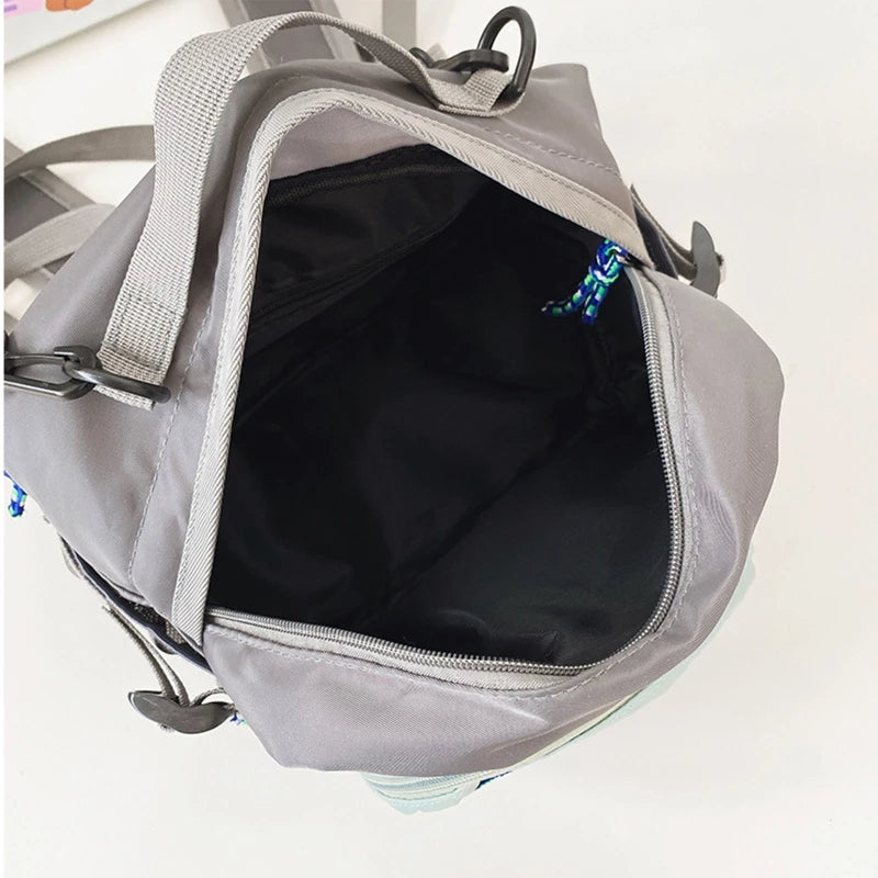 Nylon Backpack Convertible Casual Daypack for Women Men