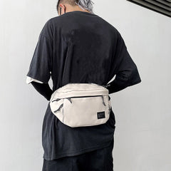 Unisex Nylon Waist Bags Street Hip Hop Belt Bag High Capacity Chest B