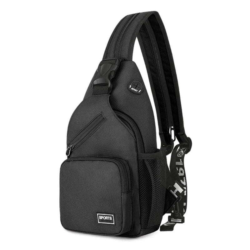 Waterproof Sling Backpack Crossbody Chest Bag Travel Hiking Daypack