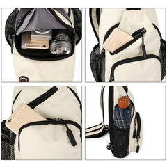 Waterproof Sling Backpack Crossbody Chest Bag Travel Hiking Daypack