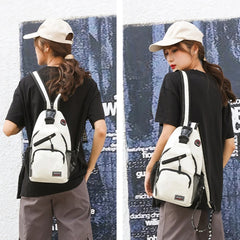 Waterproof Sling Backpack Crossbody Chest Bag Travel Hiking Daypack