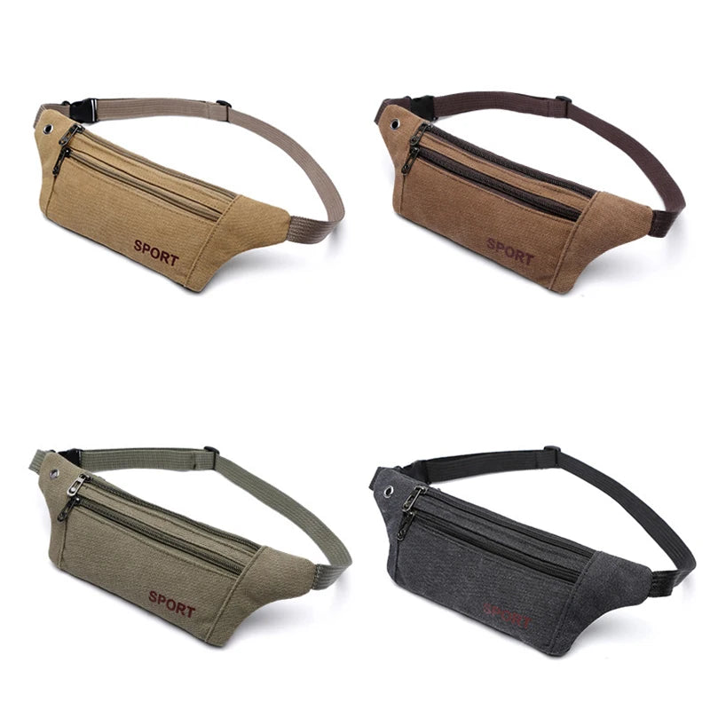 Unisex Sport Waist Bags Outdoor Running Fanny Pack Crossbody Wallet
