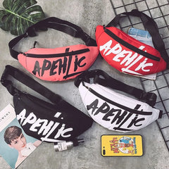 Unisex Waist Fanny Pack Belt Travel Bag Purse Chest Pouch Bullet Pack