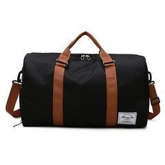 Unisex Women Shoulder Bag Large Capacity Weekend Overnight Bag Separation Shoes