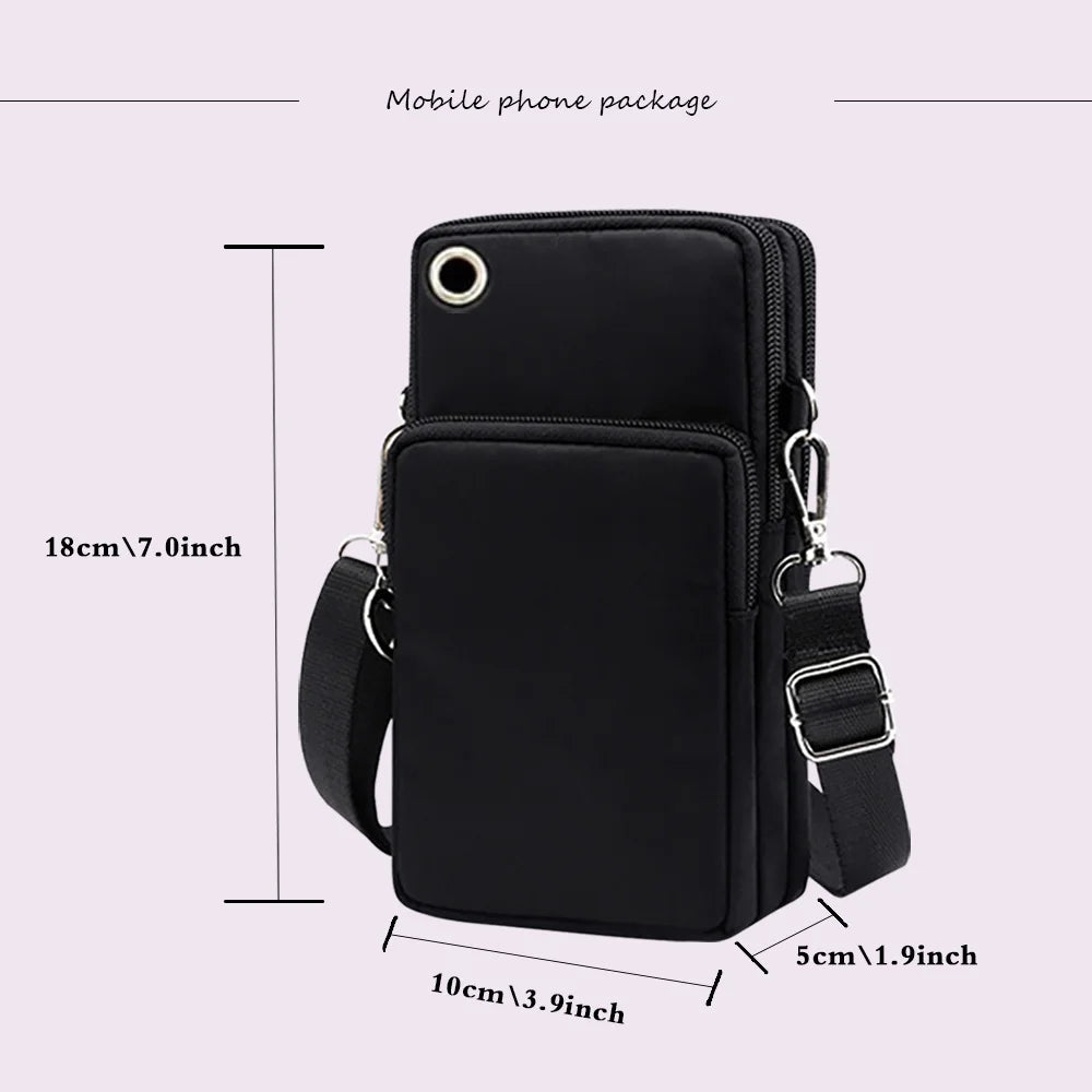 Universal Shoulder Pouch for Huawei/Xiaomi/Samsung Unisex