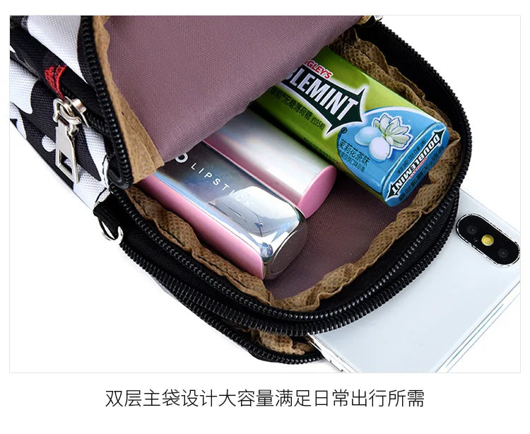 Universal Mobile Phone Bags Wallet Cases Arm Shoulder Crossbody Handbags