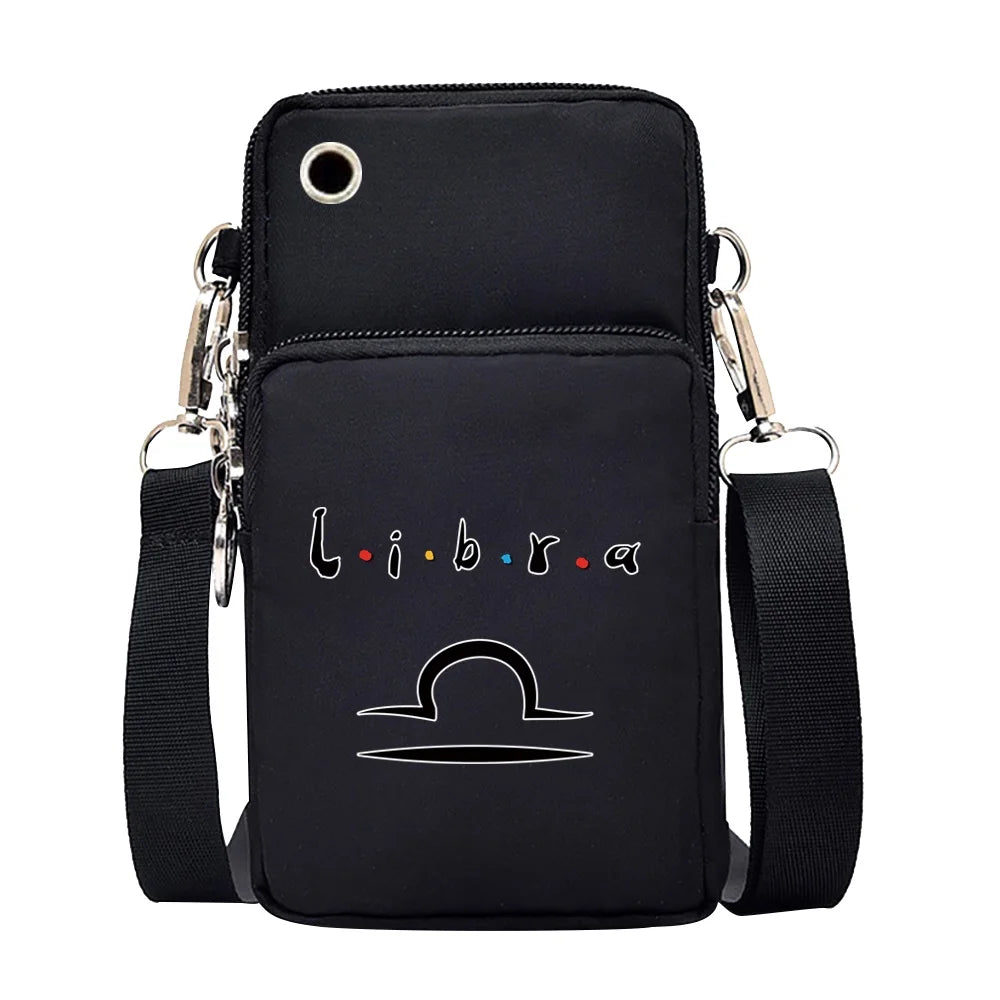 Constellation Print Shoulder Waist Bag for iPhone/Huawei