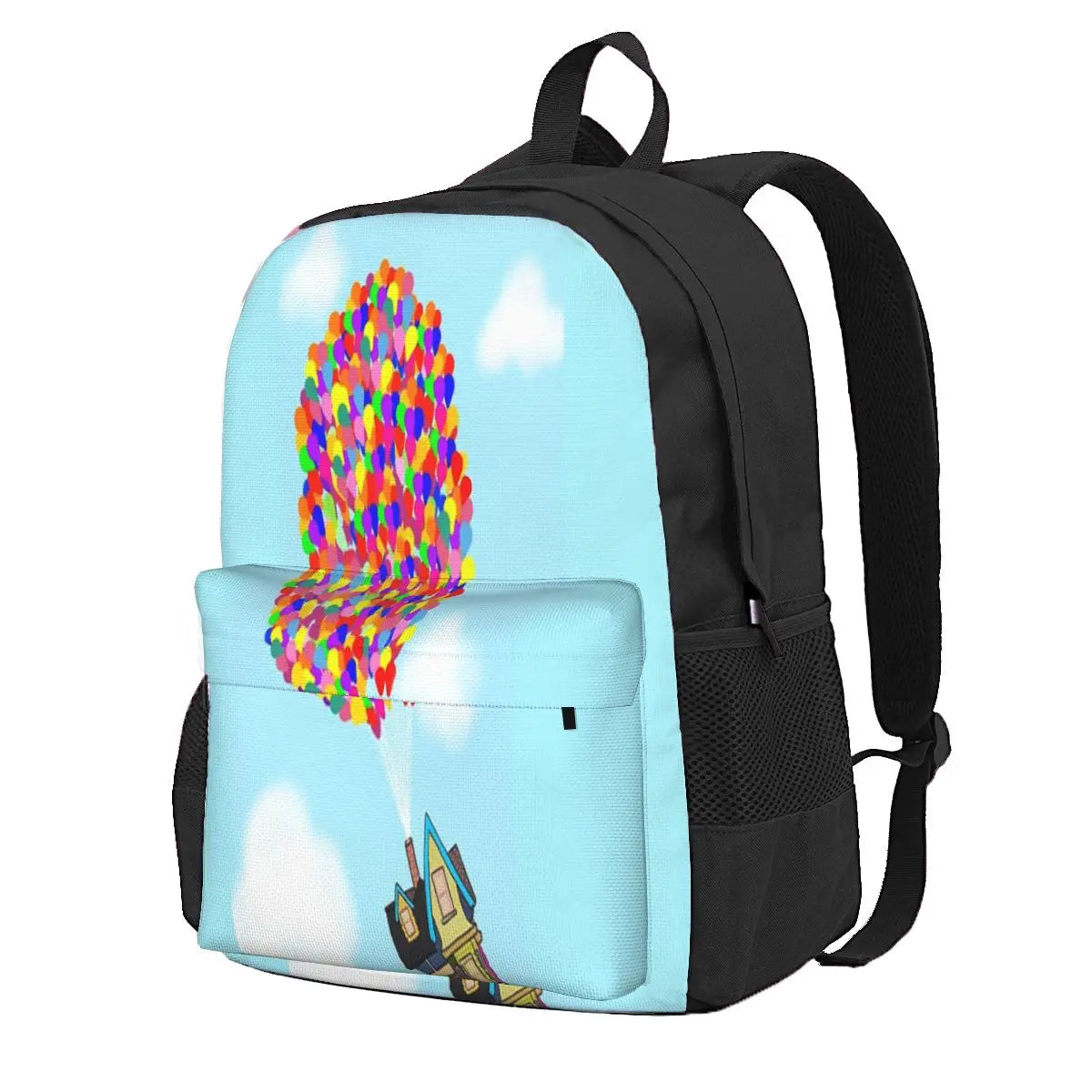 Harajuku Zipper Close Men's Waterproof Backpack