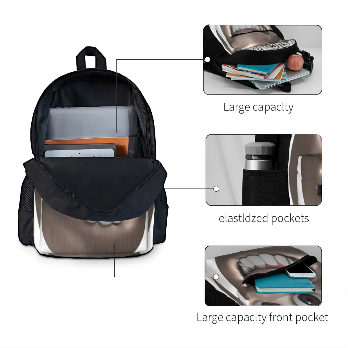 Sussy Baka Backpacks Men's & Women's School Bag