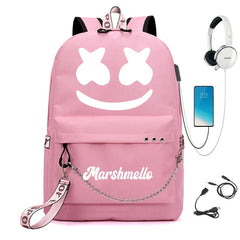 USB Charging Backpack for Girls Boys Laptop Travel School Bag