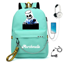 USB Charging Backpack for Girls Boys Laptop Travel School Bag