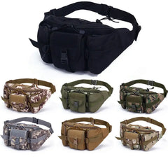 Tactical Waist Pack Outdoor Bag Pouch for Camping Hiking - Camouflage
