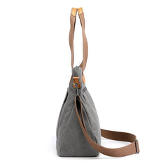Women's Canvas Crossbody Bag Top-Handle Totes