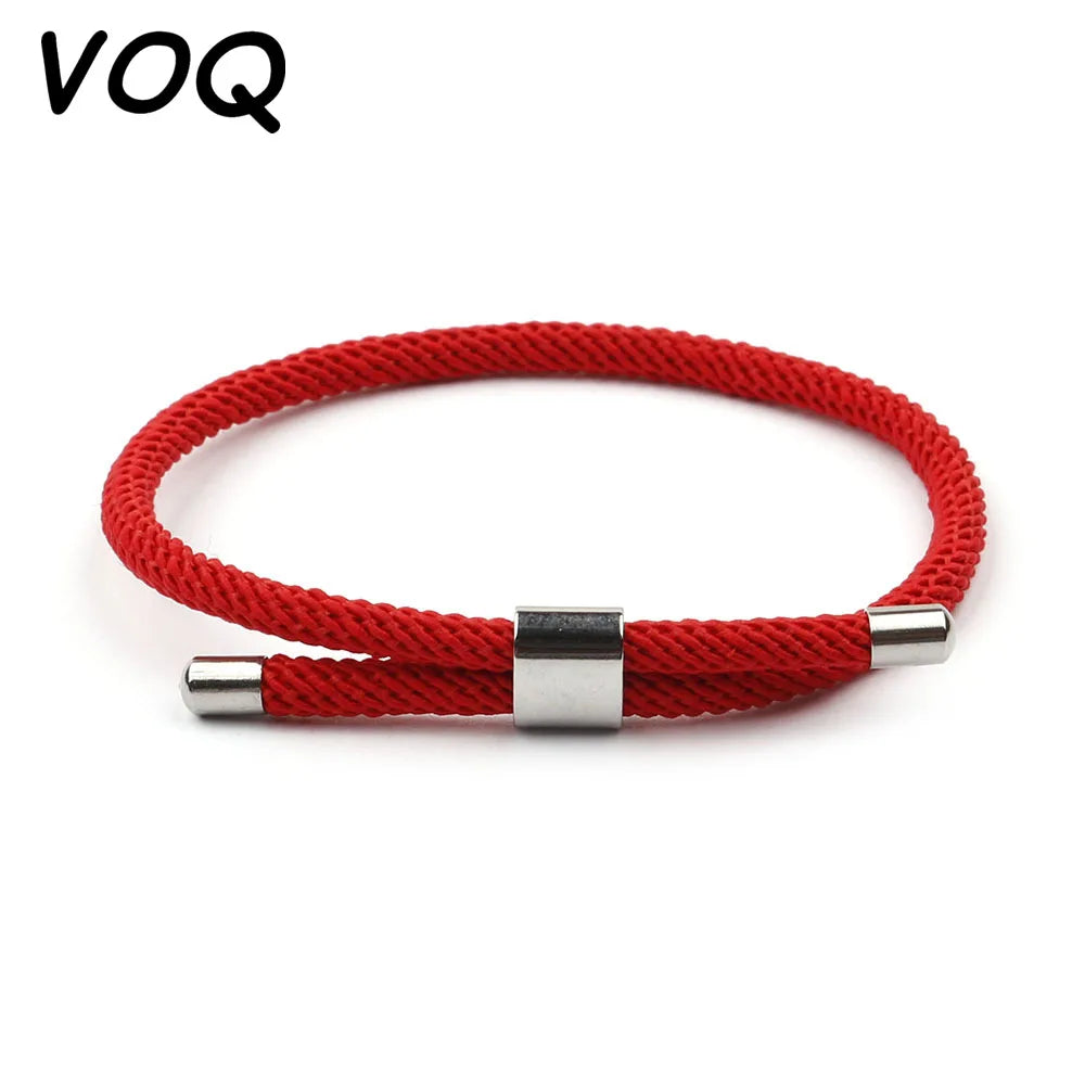 Red String Transit Bracelets for Couples
