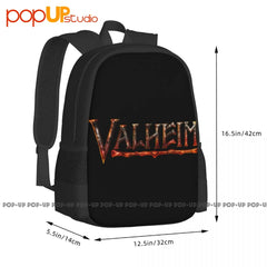 Valheim Large Capacity Backpack Foldable Multi-function