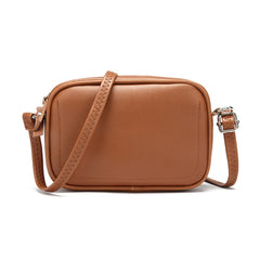 Vegan Leather Crossbody Sling Bag Women Minimalist Ladies Messenger Bags