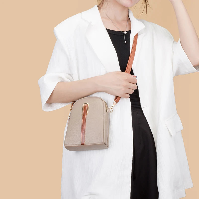 High Soft Cowhide Women Handbags Shoulder Bag